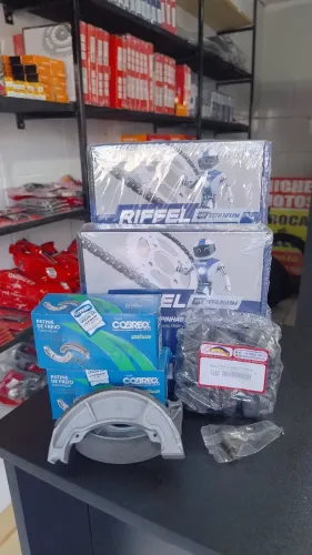 Kit transmissão relação Riffel Titan 160/150