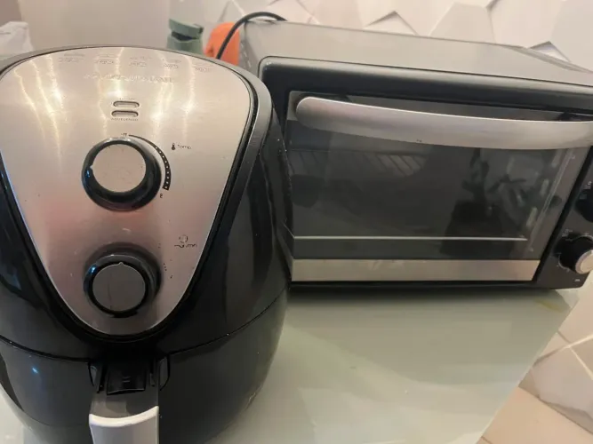 Combo airfry e mini forno