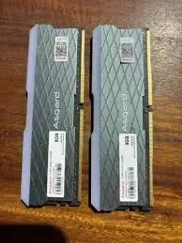 MEMÓRIA RAM DDR4 ASGARD LOKI RGB 2X8GB = 16GB