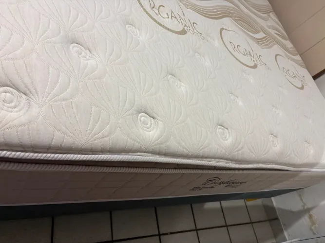 Cama King Colchão + Base