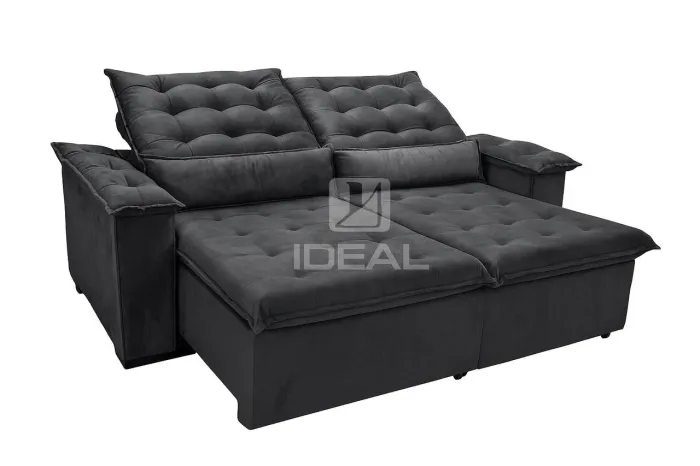 SOFA RETRÁTIL RECLINÁVEL NOVO EMBALADO 