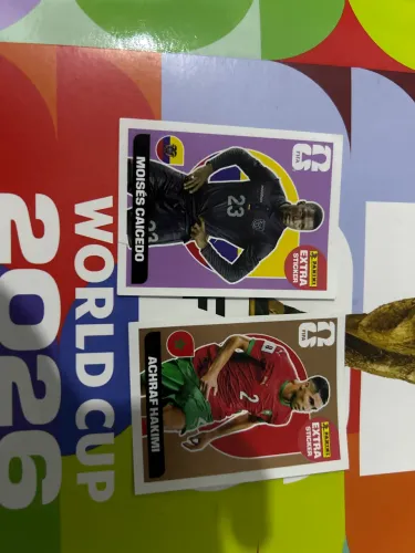 Figurinha legend extra sticker copa do mundo 2026 original 