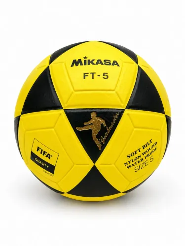 Bola de futevôlei Mikasa Ft-5 Original Amarelo/Preto