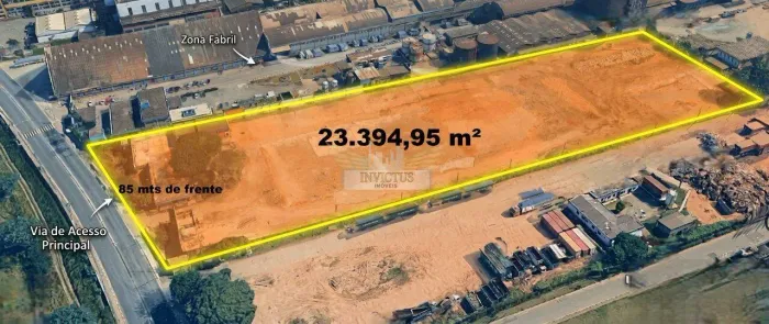 Área Industrial em Zoneamento ZUP 1 para Comprar, 23.394m² - Capuava, Mauá/SP.
