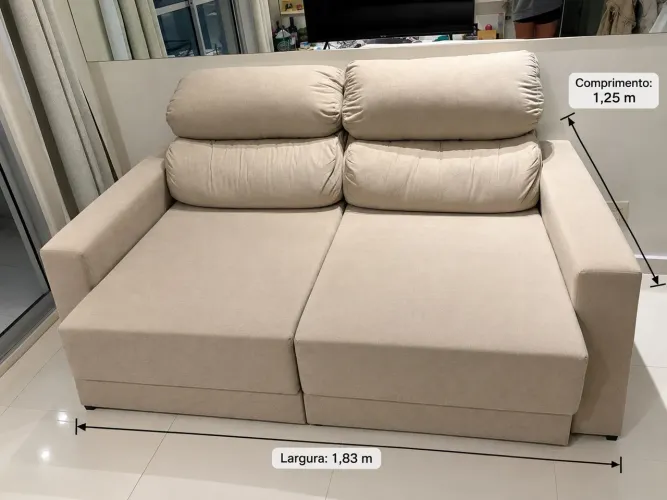 Sofá Retrátil 