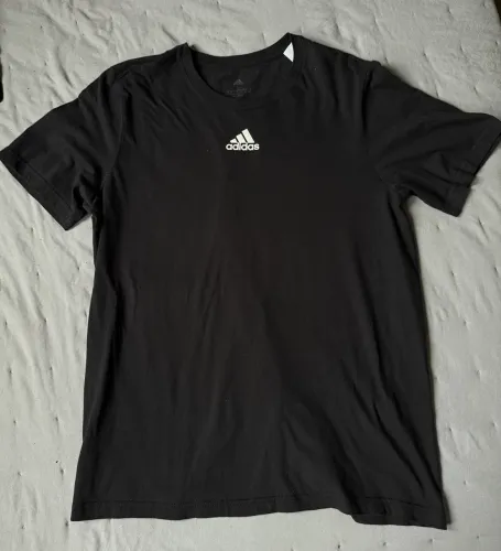 camiseta adidas all black cotton tamanho G