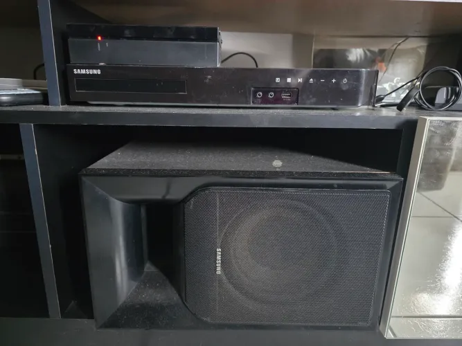 Homer theater samsung 5.1 bluetooth, Caixa Wireless.