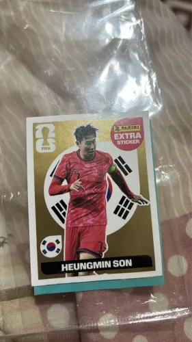 Figurinha Panini Extra Sticker Son Heung-min - Copa Do Mundo 2026