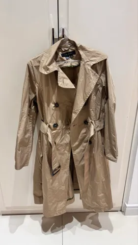 trench coat zara woman bege m/g