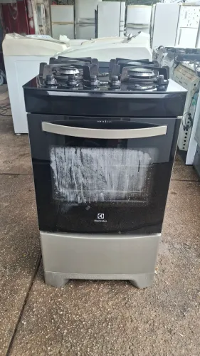 FOGAO ELECTROLUX INOX MESA DE VIDRO SEMI-NOVO 
