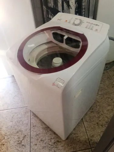 Lavadora clean 11 kg turbo com cesto de inox usado em perfeito estado