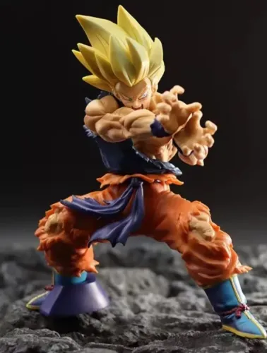 Action Figure Goku Dragon Ball Z Kamehameha - Novo e Lacrado