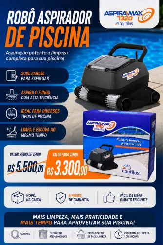 Aspirador piscina Nautillus