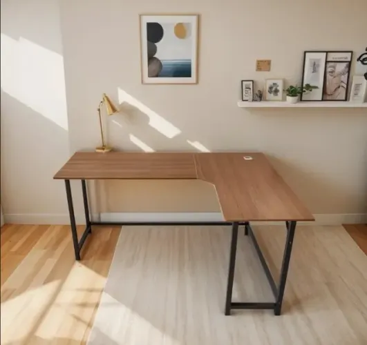 Mesa em L Zinnia Argos 140x120 - Nova