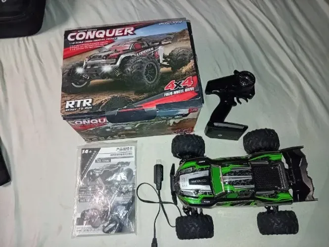 Carro controle remoto CONQUER, 4x4 