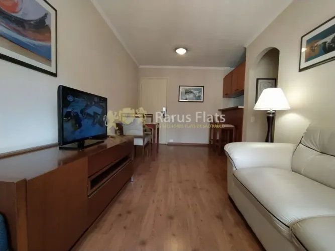 Flat para locação no Jardins - Edifício Matiz Manhattan Hotel