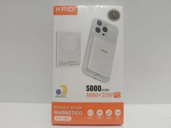 Powerbank-carregador Portatil por indução kaidi Original