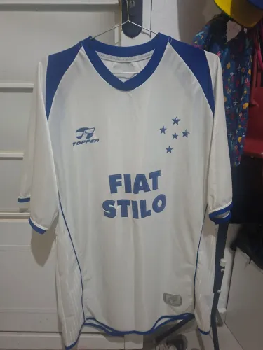 Camisa Cruzeiro 2002 Topper branca raríssima de epoca original