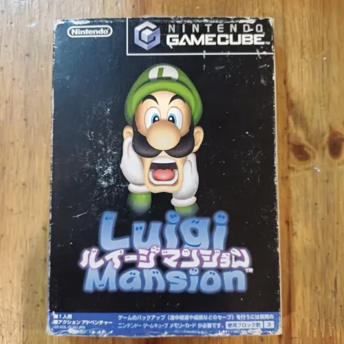 Luigi mansion nintendo game cube 