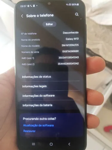 Galaxy m13 Samsung