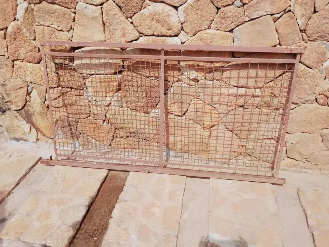 Desapego telas e portão para galinheiro