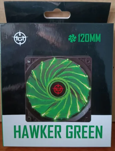 Ventoinha TGT Hawker Green 120mm 42 cfm