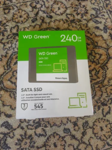 SSD 240GB WESTERN DIGITAL NOVO - GARANTIA DE UM ANO - ACEITO CARTÃO - AEE INFO 