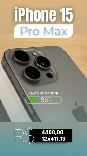 iPhone 15 Pro Max 256GB 86%