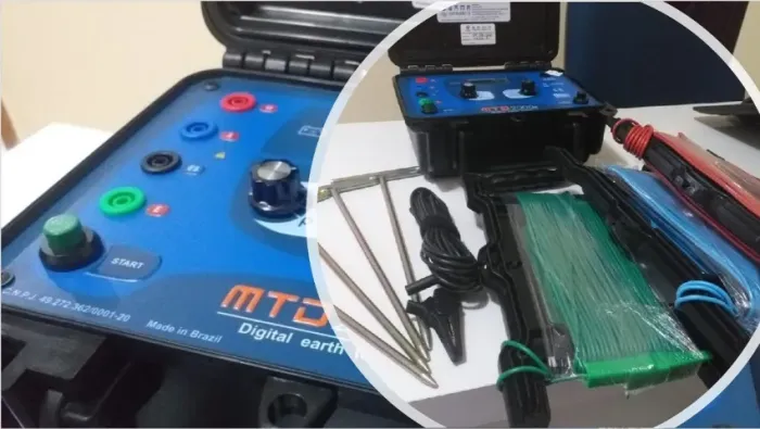 Alugo Terrômetro Digital 2 Kohms - Mtd2000e Megabras