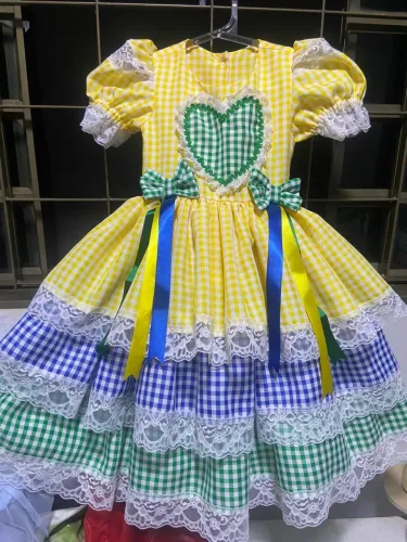 Vestido de Quadrilha 