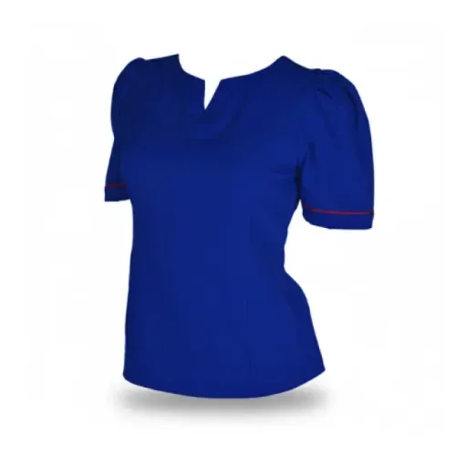 Scrub com Manga Bufante Azul - M