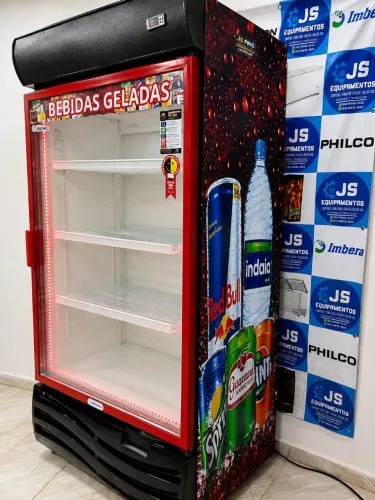 Expositor de Bebidas 572L Porta Larga