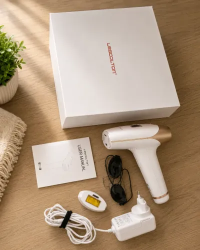 Depilador Laser Lescolton T009i IPL Original + Óculos 300 Mil Pulsos Aceito OLX Pay