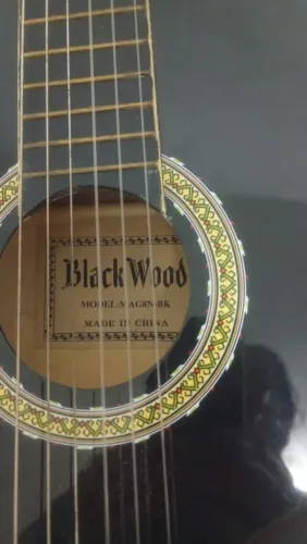 Violão Blackwood preto 