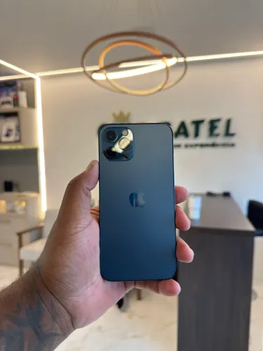 iPhone 12 Pro 128Gb Azul Bateria 80% - Usado 