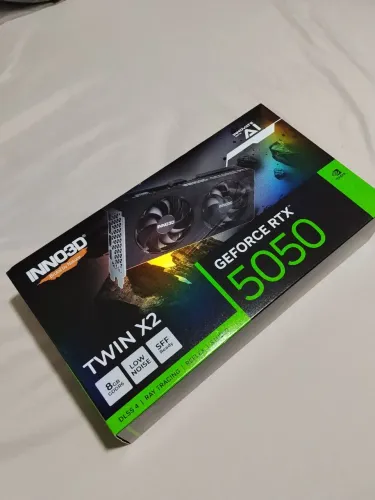 RTX 5050 Inno3d 8gb semi nova. 5 meses de uso.