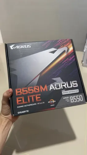 Placa Mãe Gigabyte Aorus B550 Elite V2 Am4 - 9mb55ael2-00-10