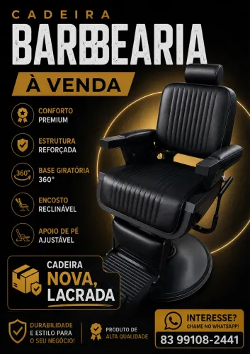 Cadeira de barbeiro