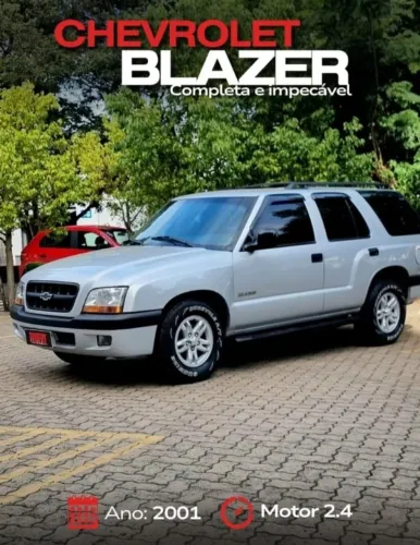 Chevrolet S10 Blazer 2.4 MPFI 8V 128cv 4P 2001