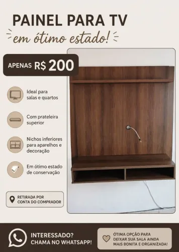 Painel de Tv até 43 polegadas 