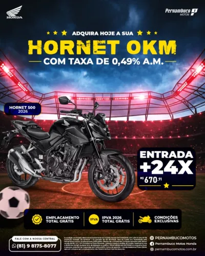 CB 500 HORNET 0KM