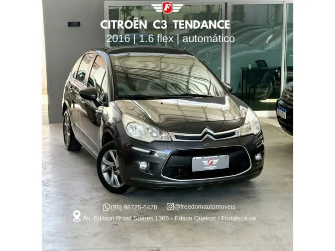 Citroen C3 Tendance 1.6 VTI Flex Start 16V Aut. 2016