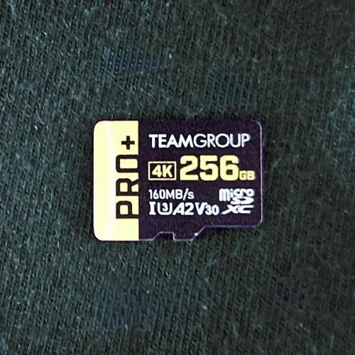 Cartão microSDXC Teamgroup PRO+ 256GB