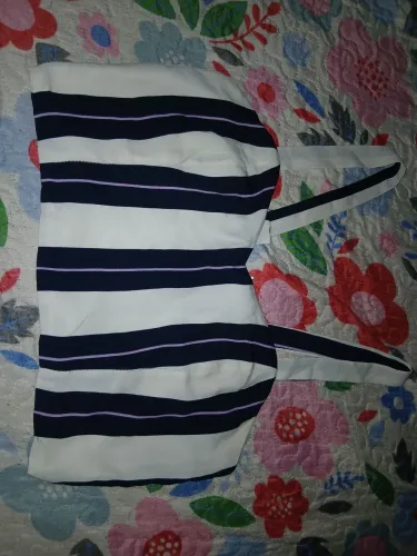 Cropped pool listrado por 40 reais