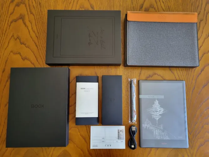 E-Reader Tablet Onyx Boox Note 5 10 polegadas Novo Open Box (Na Caixa)
