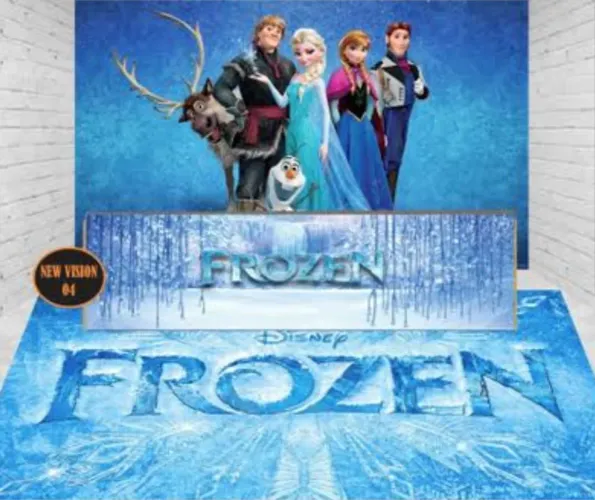 Decoração frozen