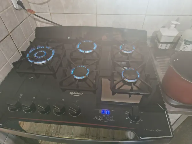Fogão Dako Diplomata Grill 5 Bocas