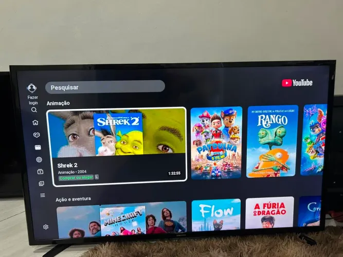Smartv tv Samsung 43 polegadas