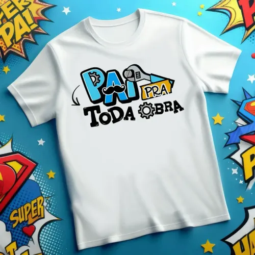 Canecas, camisas, quadro