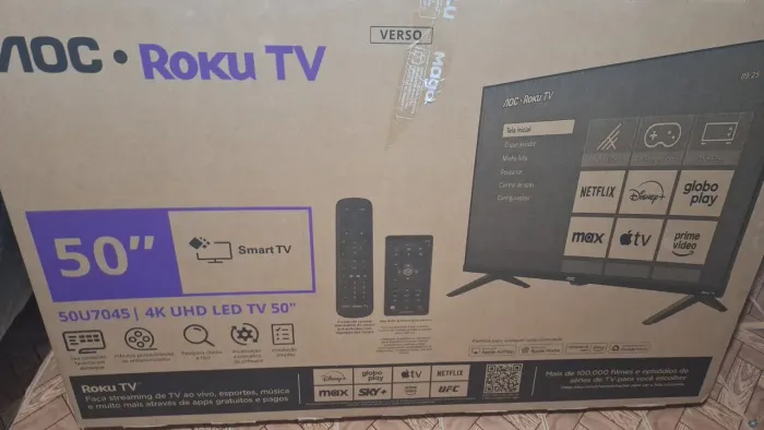 Vendo uma tv 50 nova na caixa só chamar